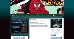 Desktop Screenshot of fantasy-magazine.com